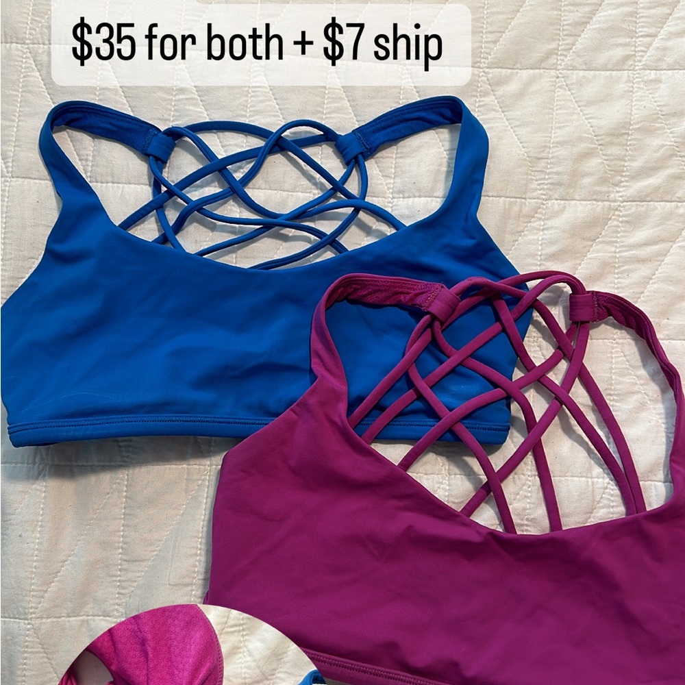 Lululemon Free to be Wild Bra - size 6